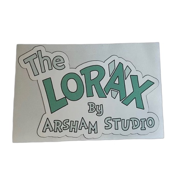 Daniel Arsham Signed Dr Seuss The Lorax Art Book Studio and Sticker - Picture 5 of 5